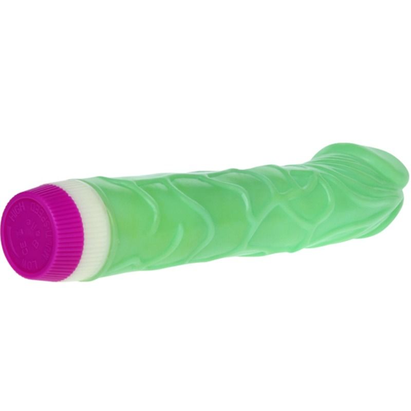 Baile Vibrators - Waves of Pleasure Vibrator 23 cm Green, Multispeed, Realistic