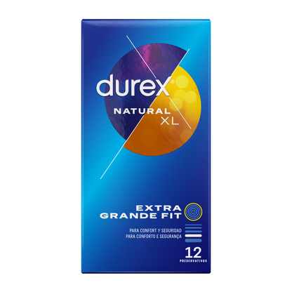 Durex Condoms-Durex Natural Xl 12 Unități