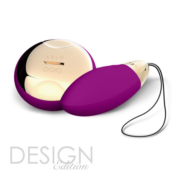 Lelo - Lyla 2 Egg Massage Vibrator, Wireless Remote, Waterproof, Deep Rose.