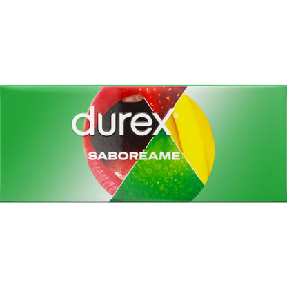 Durex Condoms - Pleasure Fruits Condoms 144 Pieces, Fruit Flavors and Colors, Best Quality Latex, Nominal Width 53mm