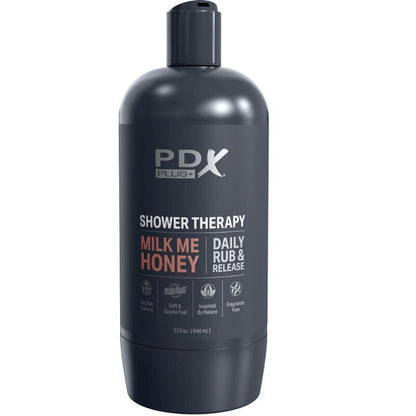 Pdx Plus+ - Stroker Shampoo Bottle With Discreet Design Shampoo Bottle Milk Me Honey Caramel 20.7 x 8.5 cm