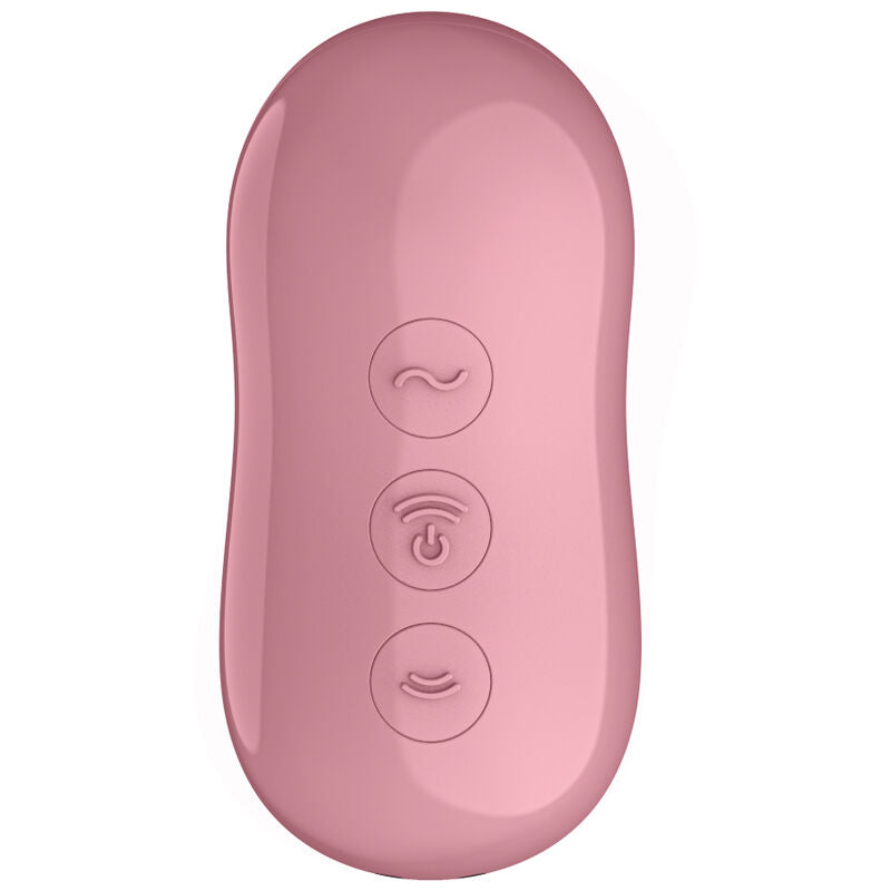 Satisfyer Cotton Candy - Air Pulse Clitoris Stimulator and Vibrator, Pink, Water Resistant, 15 Year Warranty