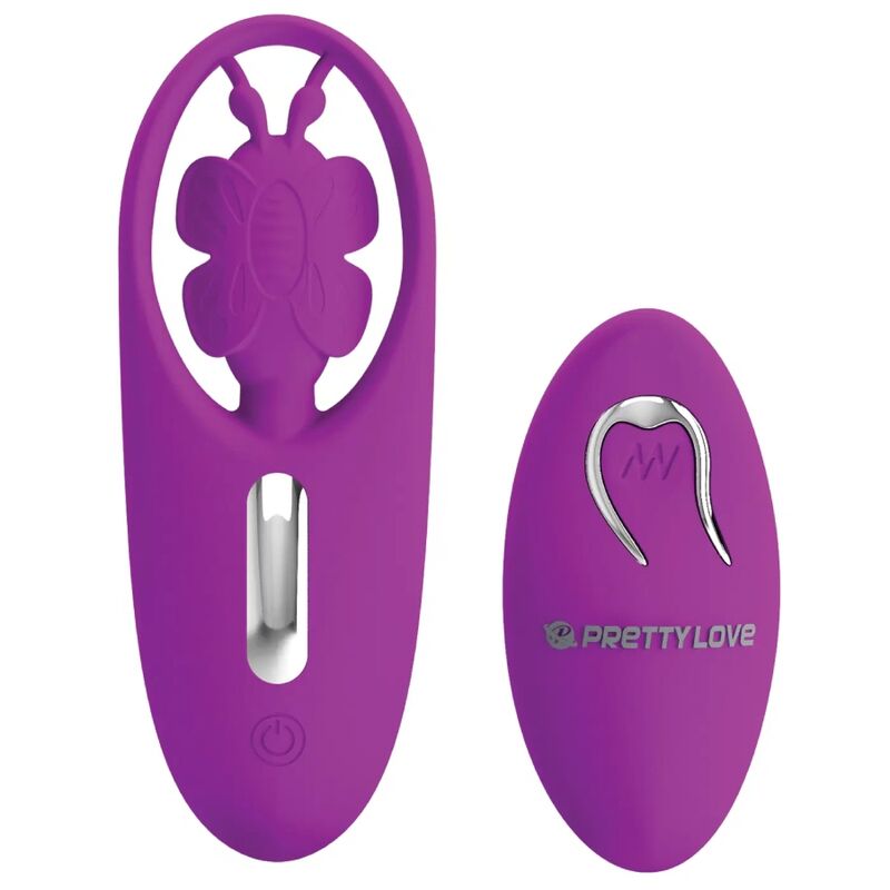 Pretty Love Smart - Pretty Love Dancing Butterfly Remote Control - Purple Clitoris Stimulator