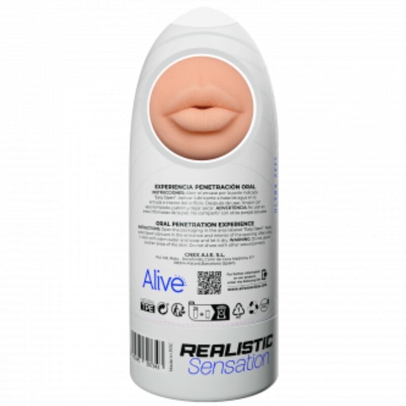 Alive- Flex Masculin Masturbator Oral Dimensiune M