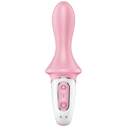 Satisfyer Connect - Air Pump Booty 5+ Inflatable Anal Vibrator, Waterproof, 15 Year Warranty, Pink