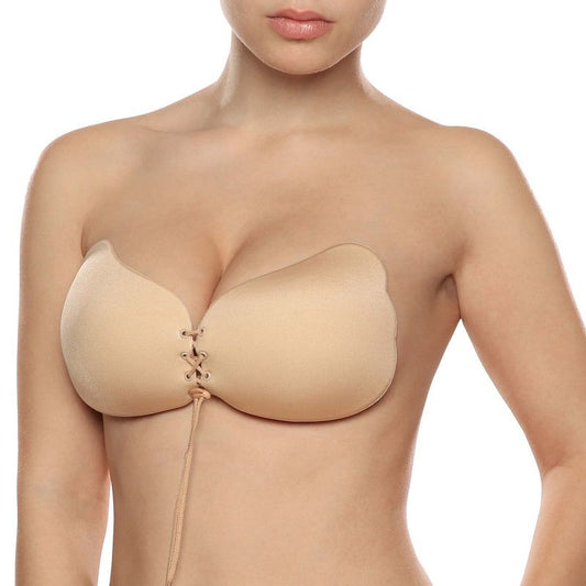 Bye Bra - Bras-Byebra Laceit Sutien Laceit Cupa A În Nude