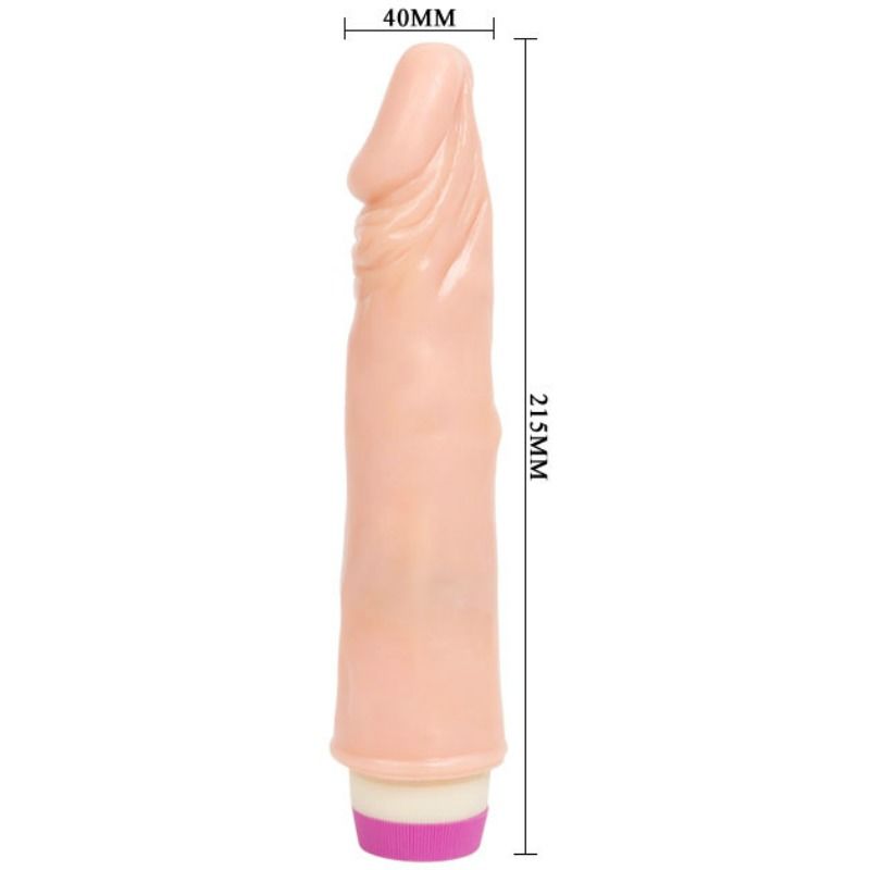 Baile Vibrators - Waves of Pleasure Vibrator 21.5 cm for Beginners, Multispeed, PVC and ABS Material