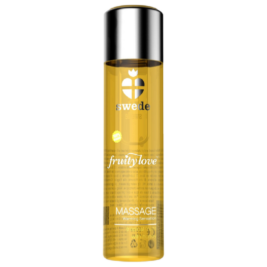 Swede-  Fruity Love Ulei De Masaj Cu Efect De Încălzire Cu Fructe Tropicale Cu Miere 120 Ml.