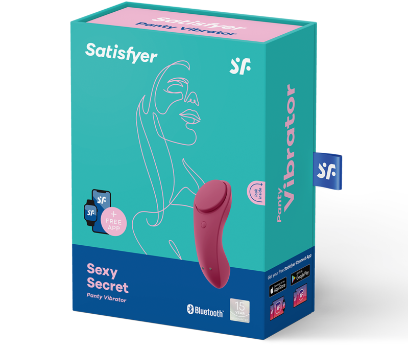 Satisfyer Vibrator - Panties with Secret Vibrator and SEXY SECRET Control App