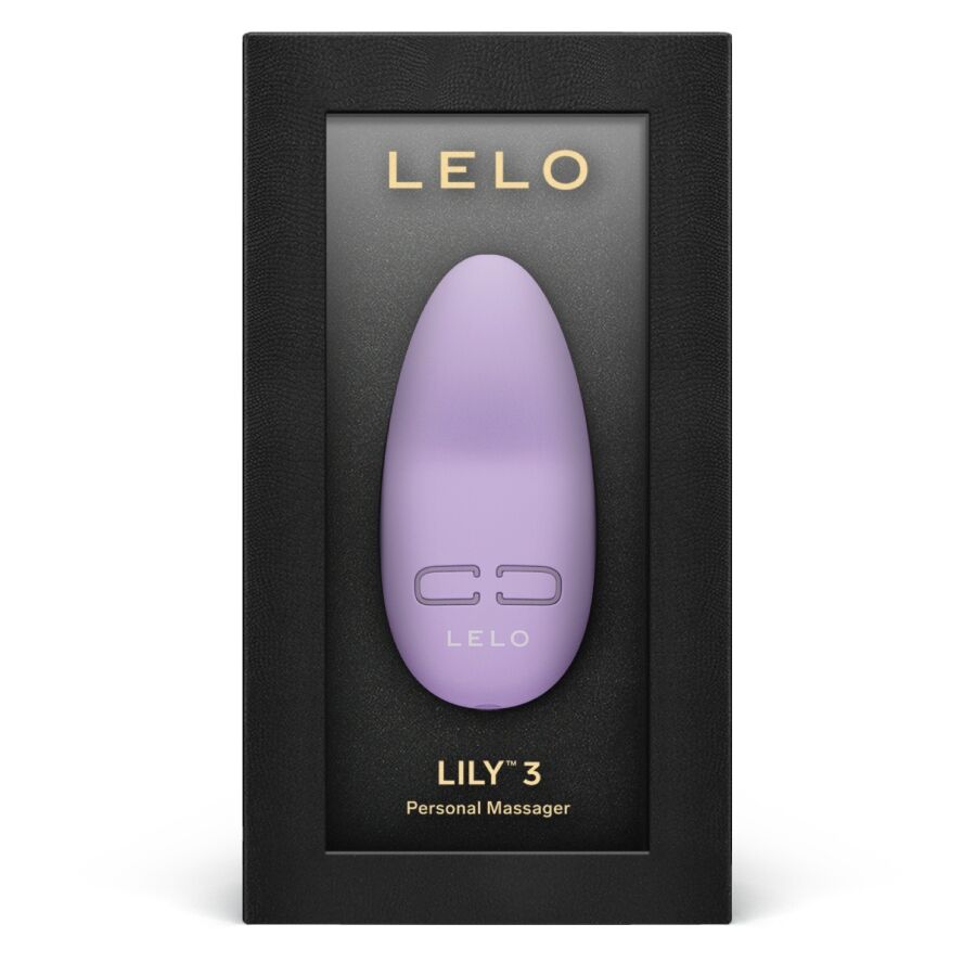 Lelo Lily 3 Personal Massager - Calm Lavender, Rechargeable, 10 Powerful Settings, Water Resistant