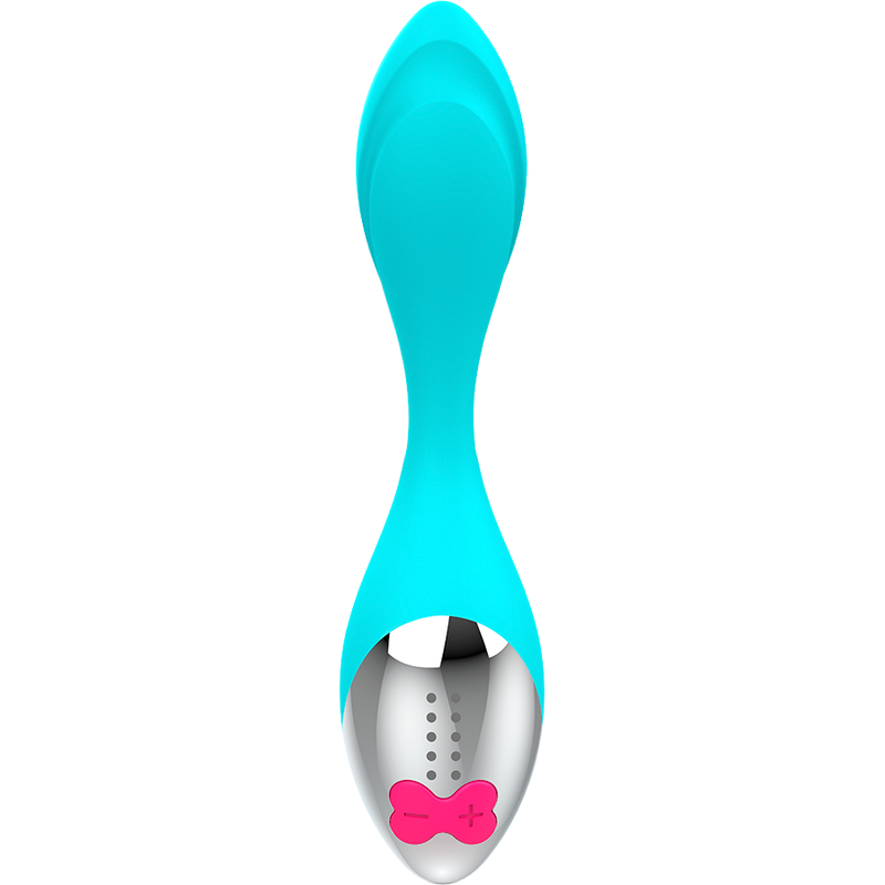 Happy Loky - Mini Fun, Rechargeable Mini Vibrator with Stimulated G Spot (Dimensions: 19.5 cm, Water Resistant)