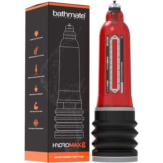 Bathmate- Hydromax 8 Red