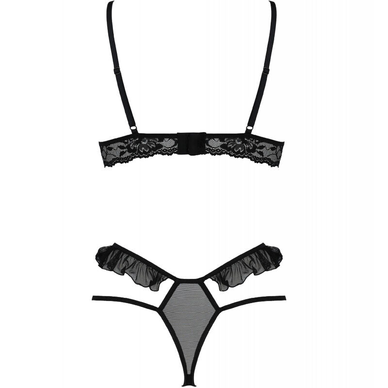 Passion Woman Sets- Dolly Set Două Piese Negru S/M