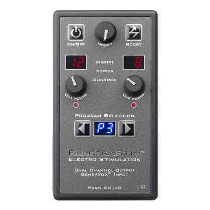 Electrastim SensaVox Dual-Channel E-Stimulator With Voice Control