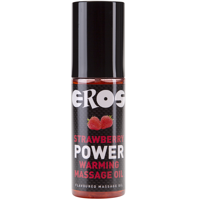 Eros Strawberry Power - Strawberry Warming Massage Oil 100 Ml