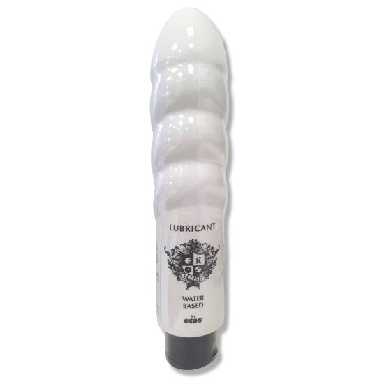 Eros Fetish Line - Water Based Lubricant with Dildo 175 ml, Lubricant and Hydration for Intimate Experiences