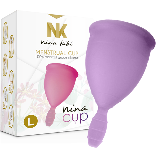 Nina Kikõ-Nina Cup Cupa Menstruală Dimensiune Violet L