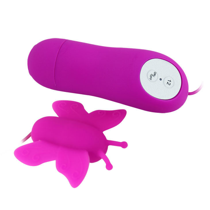 Baile Stimulating - Butterfly Toris Clitoris Stimulator with 12 Speed ​​Lilac Remote Control