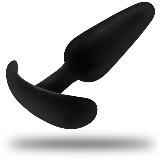 Ohmama - Silicone Butt Plug With Handle For Anal Pleasure