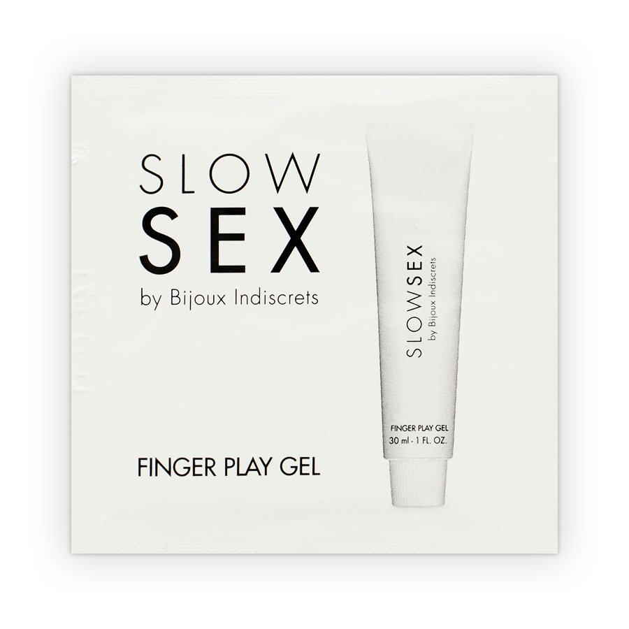 Bijoux Slow Sex Slow Sex Gel for Finger Play, Aloe Vera and Coconut