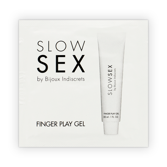 Bijoux Slow Sex Slow Sex Gel for Finger Play, Aloe Vera and Coconut