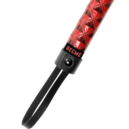 Begme Red Edition - Quality Vegan Leather Flogger for BDSM