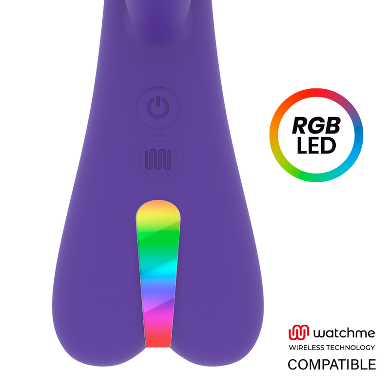 Mr. Boss - Rabbit Aitor Vibrator Compatible With Watchme Wireless Technology, 10 Vibration Modes, Water Resistant