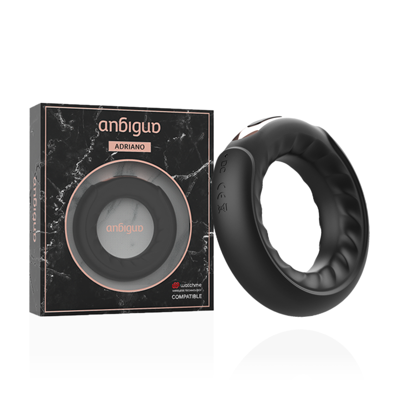 Anbiguo-  Inel Vibrator Adriano Compatibil Cu Tehnologia Wireless Watchme