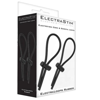 Electrastim-  Rubber Adj. Bucle Pentru Penis Și Scrot