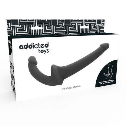 Addicted Toys- Dildo Cu Rna S Fără Supunere Negru