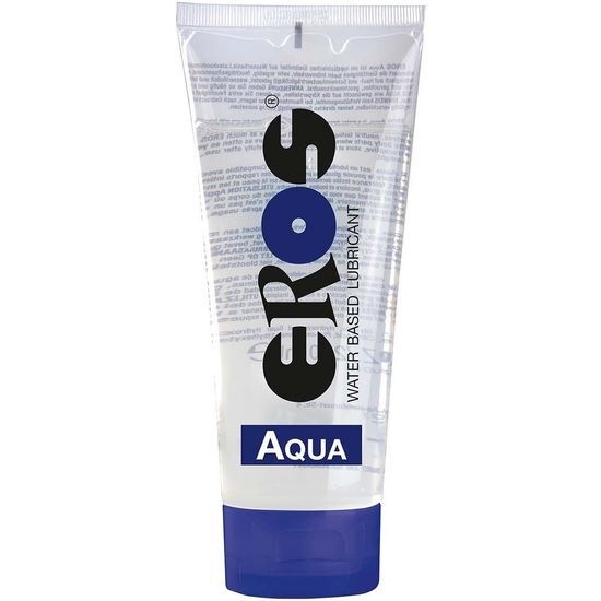 Eros Classic Line - Water-Based Lubricant Eros Aqua 200 ml, Pleasant Cool Sensation in the Love Game