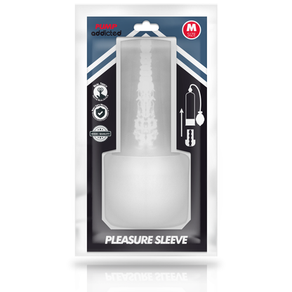 Pump Addicted - Double Size Pleasure Sleeve Fits All Pump Addicted Range (Except Pompei RX11)