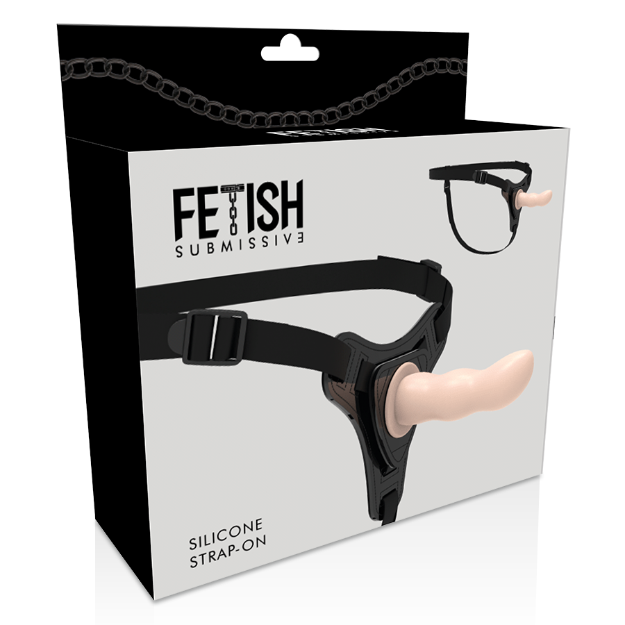 Fetish Submissive Harnașament- Flesh Silicon Gspot 12,5 Cm