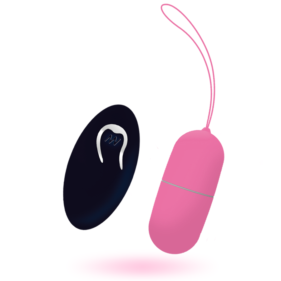 Intense Flippy I Egg Vibrator with Remote Control Pink - Extended Size and Pleasure, by Intense Couples Toys