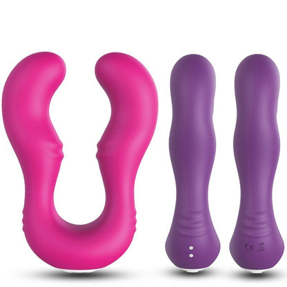 Armony Vibrators- Seraph Vibrator Dublu Control De La Distanță Fuchsia