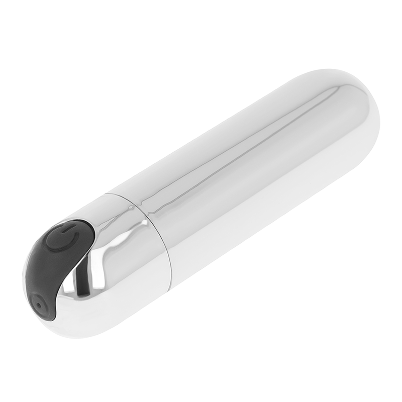 Ohmama Vibrators - Bullet Vibrator Silver Rechargeable, 8 x 2 cm