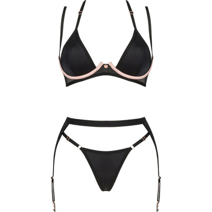 Obsessive Sets - Selinne Set 3 Pieces Black M/L