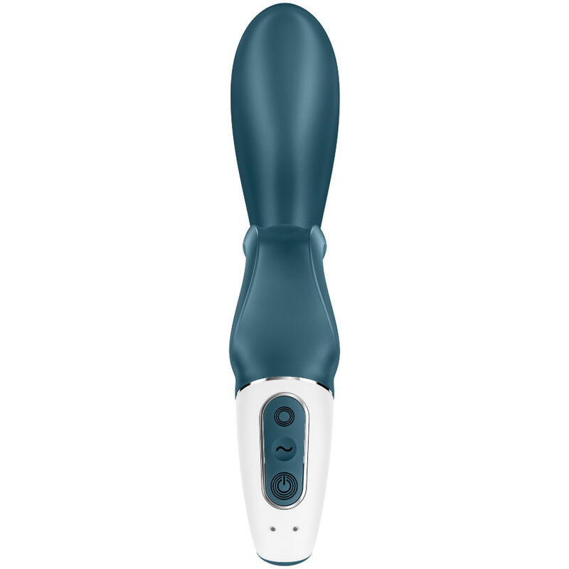 Satisfyer Connect- Îmbrățișează-Mă Rabbit Vibrator App Albastru