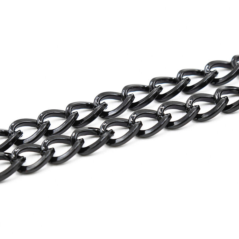 Ohmama Fetish - Stainless Steel Necklace With Lock