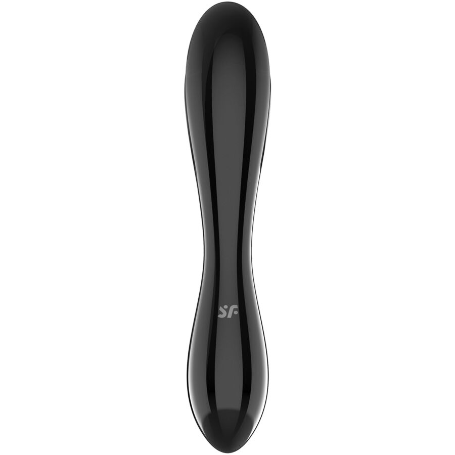 Satisfyer Crystal- Cristal Orbitor Negru