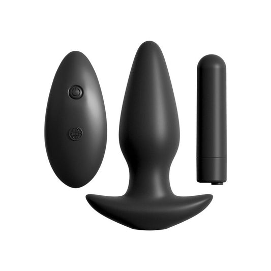 Anal Fantasy Series - Silicone Anal Plug with Remote Control and 20 Pulsation Patterns