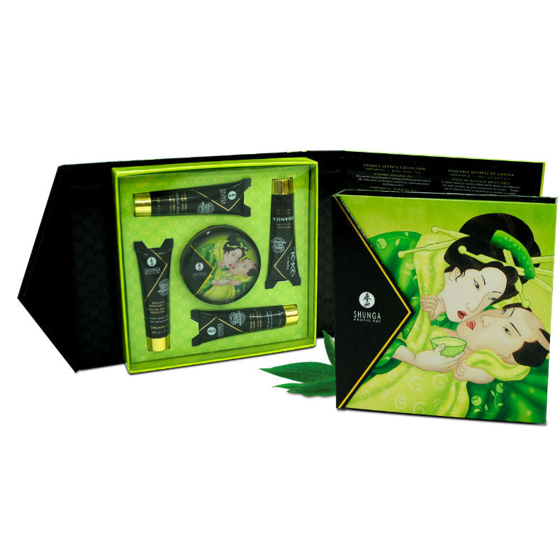 Shunga Kits-Geisha Secret Kit Ceai Verde Exotic