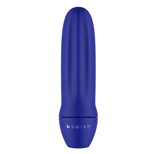 B Swish Bmine Classic - Compact Massager, 6.4 cm, 5 Functions, Midnight Blue