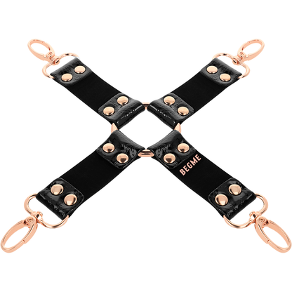 Begme Black Edition Vegan Pigskin Tie BDSM Bondage Accessory