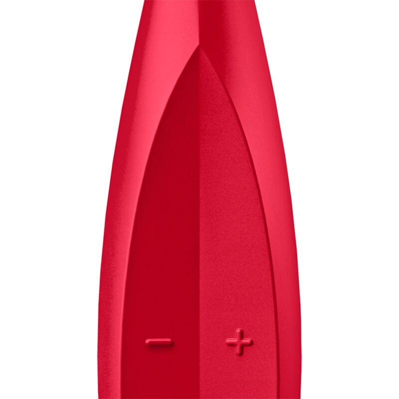 Satisfyer Twirling Fun - Vibrator With Circulating Vibrations, Water Resistant, Medical Silicone, 12 Vibration Programs, 15 Year Warranty, Red