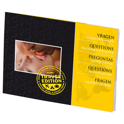 Discover Your Lover Travel Edition (Nl-Es-En-De-Fr) - Erotic Couple Travel Game