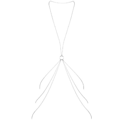 Bijoux Magnifique - Silver 8 Shape Body Chain for Various Styles