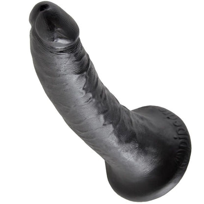 King Cock- 7" Penis Negru 17.8 Cm