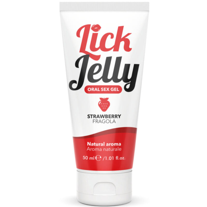 Intimateline-Lick Jelly Strawberry Lubricant 50 Ml