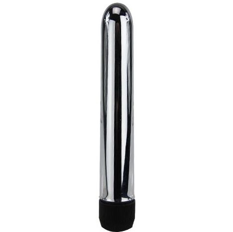 Baile Vibrators - Metal Vibrator with Multispeed Vibrations - 17.4 cm x 2.5 cm, Metal Color